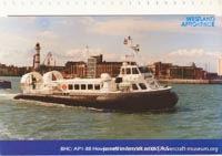 AP1-88 hovercraft with the Scandinavian company SAS -  (credit: The <a href='http://www.hovercraft-museum.org/' target='_blank'>Hovercraft Museum Trust</a>).